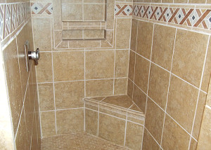 Custom Shower Tile Job
